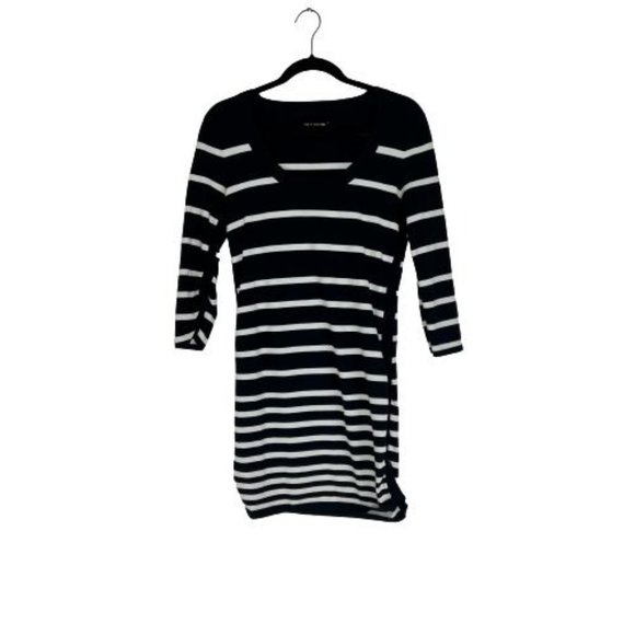 Rag & Bone Sara Size M Sweater Mini Dress Striped - Picture 2 of 10